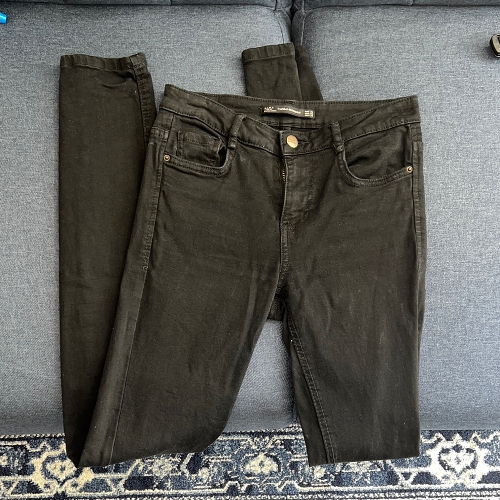 Zara Women's Black Jeans